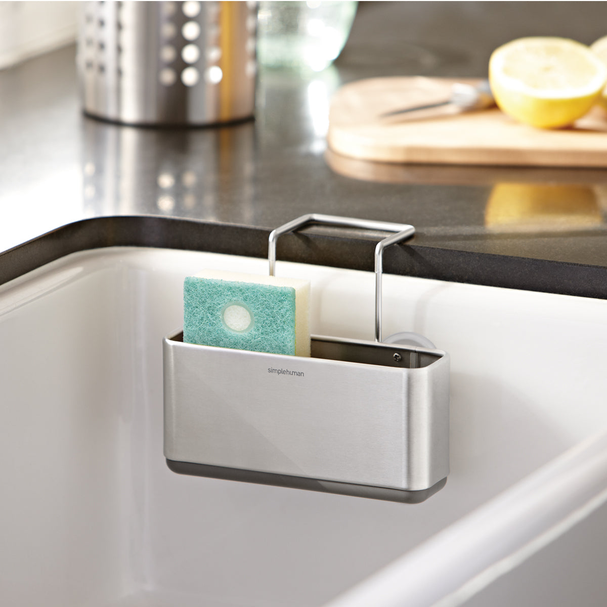 slim sink caddy